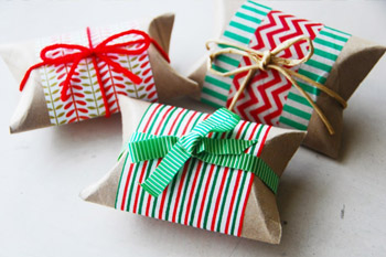 Fabriquer des boîtes cadeaux avec des rouleaux de papier toilette vides