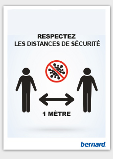 Affiche respectez les distances de sécurité_3