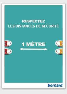 Affiche respectez les distances de sécurité_5