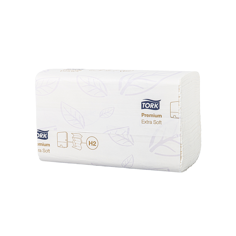 Essuie-mains pliés enchevêtrés Tork Xpress Premium, lot de 21x100 soit 2100