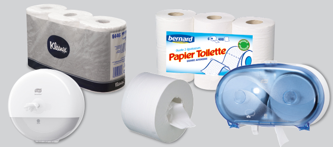 Choisir le papier toilette en gros rouleau