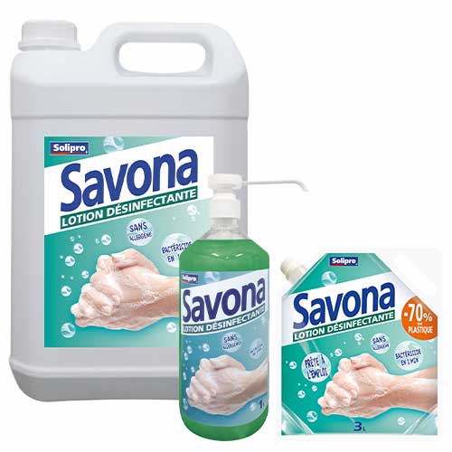Lotions désinfectantes Savona