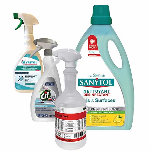 Nettoyants désinfectants