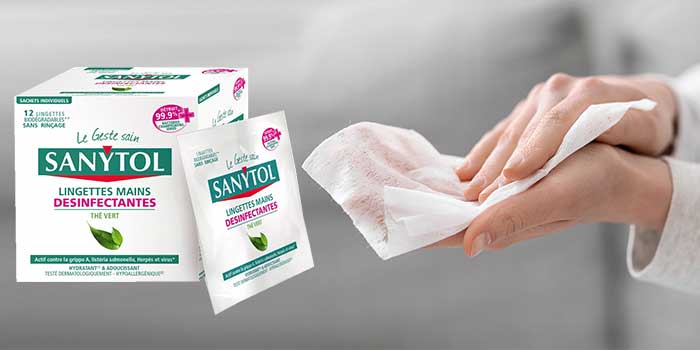 Produits Sanytol - Désinfection des mains