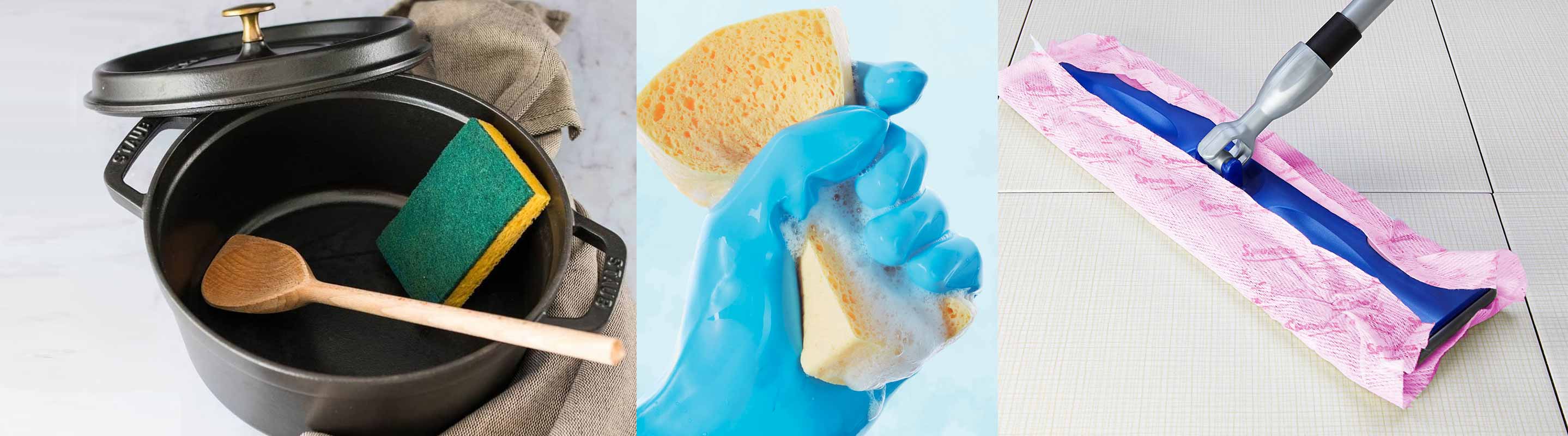 Spontex Tableau Les produits Spontex assurent un essuyage parfait