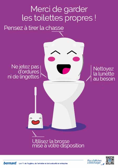 Affiche Humour Toilettes - Téléchargement Gratuit