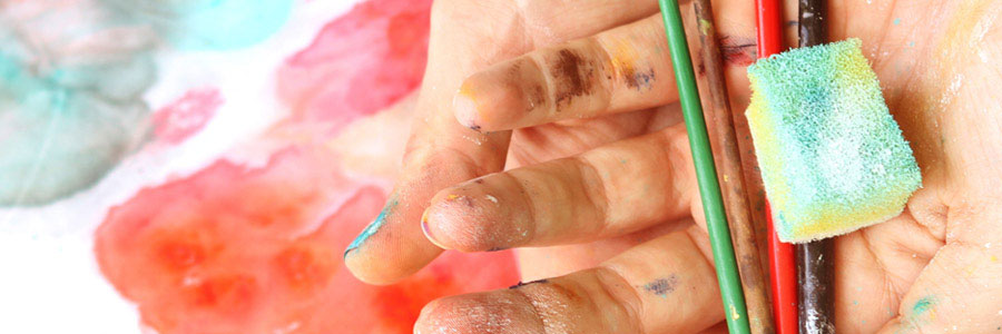 Recycler ses éponges en tampons à peindre