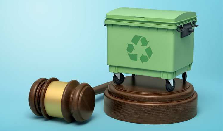 Que dit la loi sur le recyclage en entreprise ?