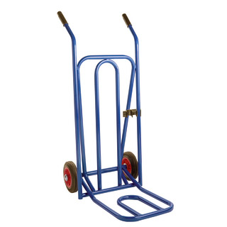 Diables à bavette repliable bleu charge 300 kg