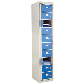 Vestiaires à linge propre monoblocs 10 cases