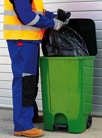 Collecte des déchets - poubelles et conteneurs