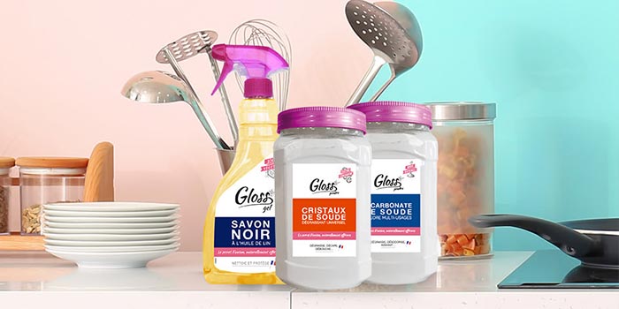 Produits Gloss-nettoants