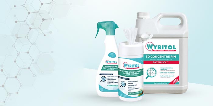 Produits Wyritol - Nettoyants désinfectants